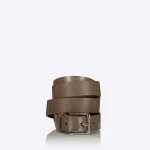 ΔΕΡΜΑΤΙΝΗ ΖΩΝΗ ΜΕ ΤΕΤΡΑΓΩΝΗ ΑΓΚΡΑΦΑ GREY 1609-0071 AXEL