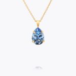 Mini Drop Necklace / Light Sapphire CAROLINE SVEDBOM