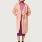 Pink knitted midi jacket COPMPANIA FANTASTICA