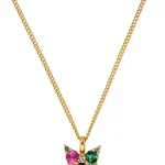 DYRBERG/KERN LYRA RAINBOW NECKLACE 450045