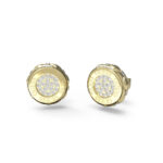 STEEL STYLISH GUESS JUBE04595JWYGT/U Earrings Gold With Stones