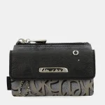 Crust coin purse flap with flap