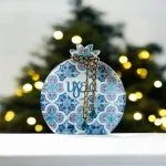 CHARM POMEGRANATE "HEALTH" PLEXIGLASS TABLE LIFELIKES