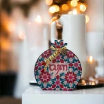 CHARM POMEGRANATE "LUCK" PLEXIGLASS TABLE LIFELIKES