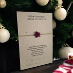 PURPLE STAR MACRAME BRACELET LIFELIKES