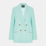 Comfortable crepe double-breasted jacket LYNNE SS25