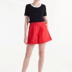 Red button shorts COMPANIA FANTASTICA SS25