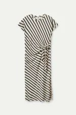 Μίντι ριγέ φόρεμα COMPANIA FANTASTICA SS25 - Image 2