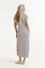 Μίντι ριγέ φόρεμα COMPANIA FANTASTICA SS25 - Image 3