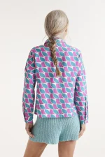 Πουκάμισο με στάμπα με φτερά COMPANIA FANTASTICA SS25 - Image 3