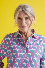 Πουκάμισο με στάμπα με φτερά COMPANIA FANTASTICA SS25 - Image 5