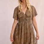 Λεοπάρ φόρεμα MOLLY BRACKEN SS25
