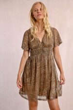 Leopard dress MOLLY BRACKEN SS25