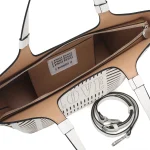 White Nina Shopper Laser-Cut LE PANDORINE SS25 - Image 3