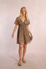 Leopard dress MOLLY BRACKEN SS25 - Image 4