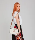 Oval flap crossbody bag Alma ANEKKE SS25 - Image 4