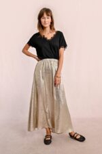 Μακριά σατέν φούστα MOLLY BRACKEN SS25