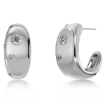 Selena Hoops L Steel EDBLAD SS25