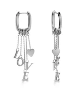 Love Note Hoops Steel EDBLAD SS25