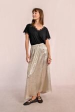 Μακριά σατέν φούστα MOLLY BRACKEN SS25 - Image 2