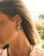 Selena Hoops L Steel EDBLAD SS25 - Image 2