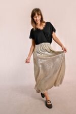 Μακριά σατέν φούστα MOLLY BRACKEN SS25 - Image 3