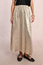 Μακριά σατέν φούστα MOLLY BRACKEN SS25 - Image 5
