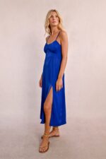 Long cross back dress MOLLY BRACKEN SS25 - Image 6