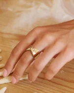 Nuvole Ring Gold EDBLAD SS25 - Image 5