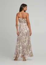 Maxi printed dress with ruffles LYNNE SS25 - Image 6
