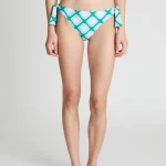 Poniente print tie-up bikini bottom COMPANIA FANTASTICA SS25