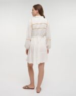 DRESS WITH LONG SLEEVE BLE SS25 - Image 2
