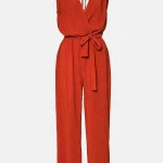 Pleated crop jumpsuit LYNNE SS25
