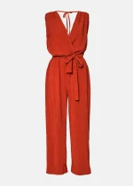 Pleated crop jumpsuit LYNNE SS25