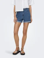 High Waist Regular Fit Denim Shorts ONLY SS25