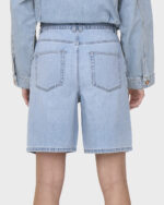 WOMEN'S HIGH RISE DENIM SHORTS ONLY SS25 - Image 2