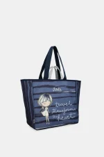 Large blue beach bag ANEKKE SS25 - Image 2