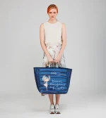 Large blue beach bag ANEKKE SS25 - Image 3