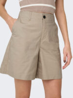 Women's Shorts Beige ONLY SS25 - Image 3