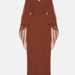 Maxi dress with asymmetries LYNNE FW25-26
