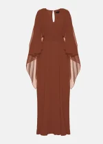 Maxi dress with asymmetries LYNNE FW25-26