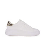 Women's Sneakers WHITE LEOPARD CANVAS SEVEN SS25