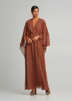 Maxi dress with asymmetries LYNNE FW25-26 - Image 2