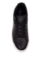 Γυναικεία Sneakers ΜΑΥΡΟ ΛΕΟΠΑΡ SEVEN SS25 - Image 2
