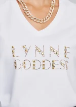 Rhinestone print blouse LYNNE FW25-26 - Image 3