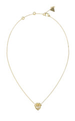 STEEL HOLD ME TIGHT Gold Necklace With Pattern GUESS FW25-26