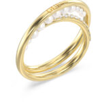 STEEL TINY PEARLY Δαχτυλίδι Χρυσό Δίβερο Με Πέρλες GUESS FW25-26