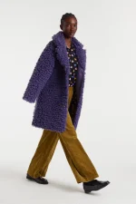 Βελούδινο παντελόνι σε χρώμα ώχρας COMPANIA FANTASTICA FW25-26 - Image 6