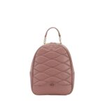 Women's Quilted Faux Leather Backpack YNOT FW25-26