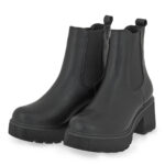 Γυναικεία μποτάκια μαύρα SEVEN FW25-26 - Image 4